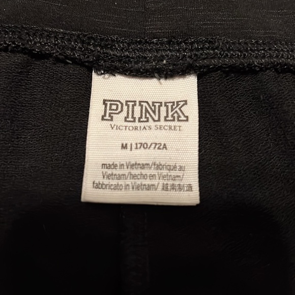 Victoria's Secret PINK Women's Black and White Shorts - Picture 5 of 6